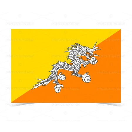 Flag of Bhutan